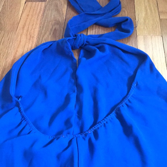 Royal Blue Keyhole top - Picture 5 of 7